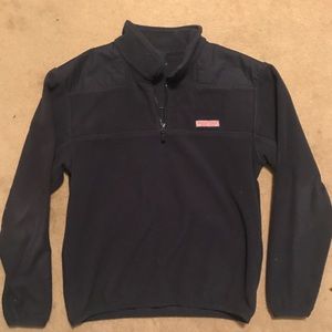 Vineyard Vines Mens Shep Shirt - Navy Blue Fleece